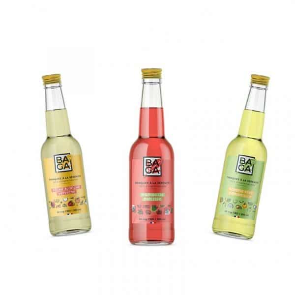 Pack Découverte - Infusions apaisantes au CBD 33cl Boissons rafraichissantes