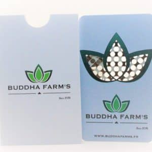 Carte à grinder en métal Buddha Farm's / effriteur